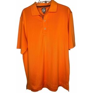 FootJoy Men's Shirt Polo Golf outdoor sports athletic‎ fit Size Large FJ